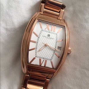 Charles Hubert Premium Collection Rose Gold Watch